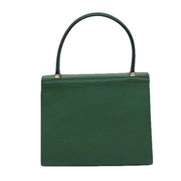 LOUIS VUITTON Epi Malesherbes Hand Bag Green - Picture 13 of 16
